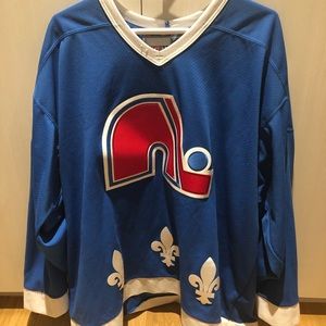 Vintage Nordiques Hockey Jersey